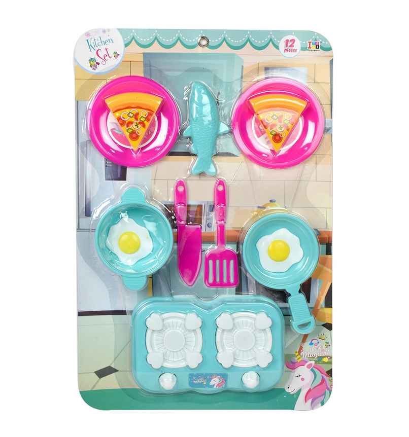 Blister Kitchen Set-Unicorn- Assorted Blister Kitchen Set-Unicorn- Assorted
