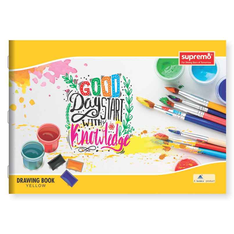 Ranka Supremo Drawing Book A4 Unruled | 36 Pages | 100 Gsm Paper Ranka Supremo Drawing Book A4 Unruled | 36 Pages | 100 Gsm Paper