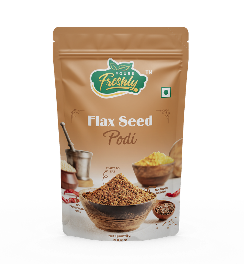 Yours Freshly Flax Seed Gunpowder Podi