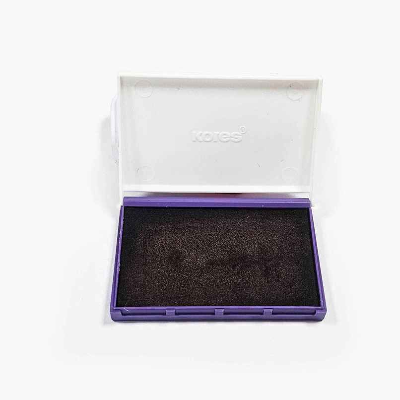 Kores Eco Feather Touch Stamp Pad | Purple Kores Eco Feather Touch Stamp Pad | Purple