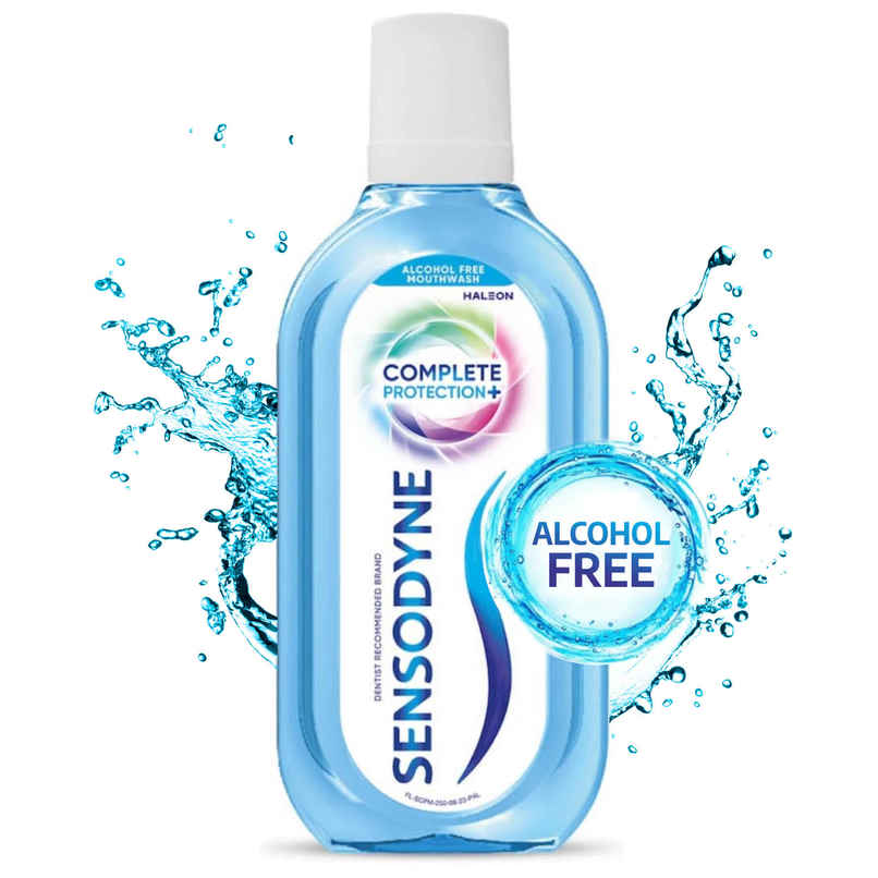 Sensodyne Mouthwash Complete Protection+ (0% Alcohol) for All Round Protection