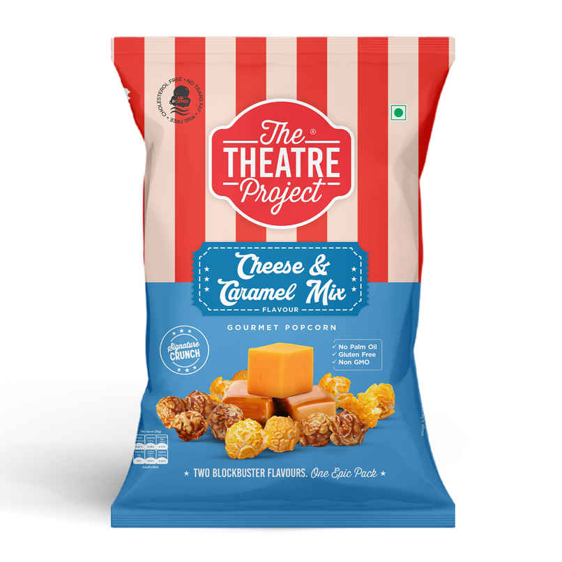 The Theatre Project  Popcorn Cheese & Caramel Pouch