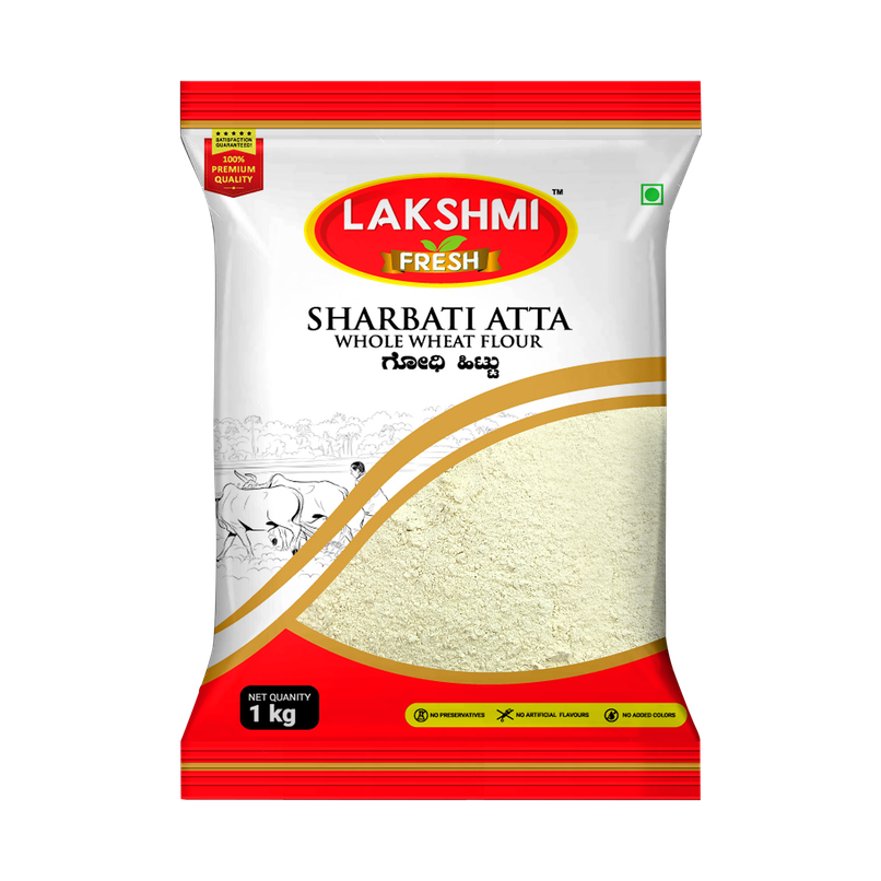 Lakshmi Fresh Sharbati Whole Wheat Flour