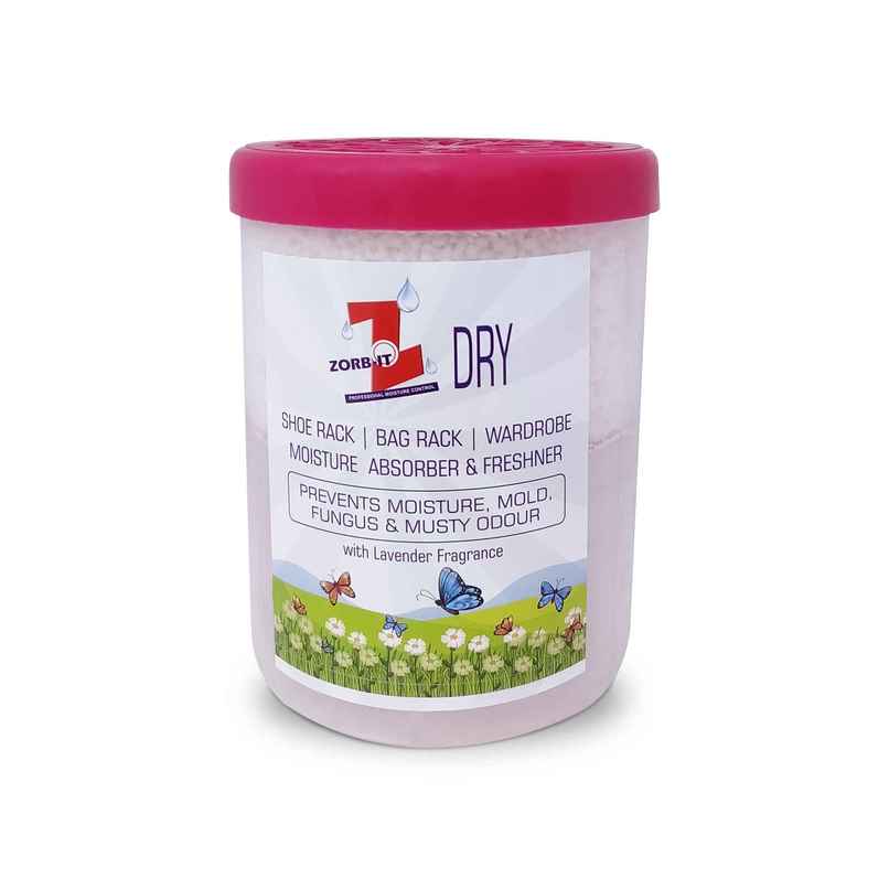 Dr. Bio KEEP IT FRESH Odour+Moisture Absorber + Perfume | 3in1 Air Freshner with Lavendar Fragrance