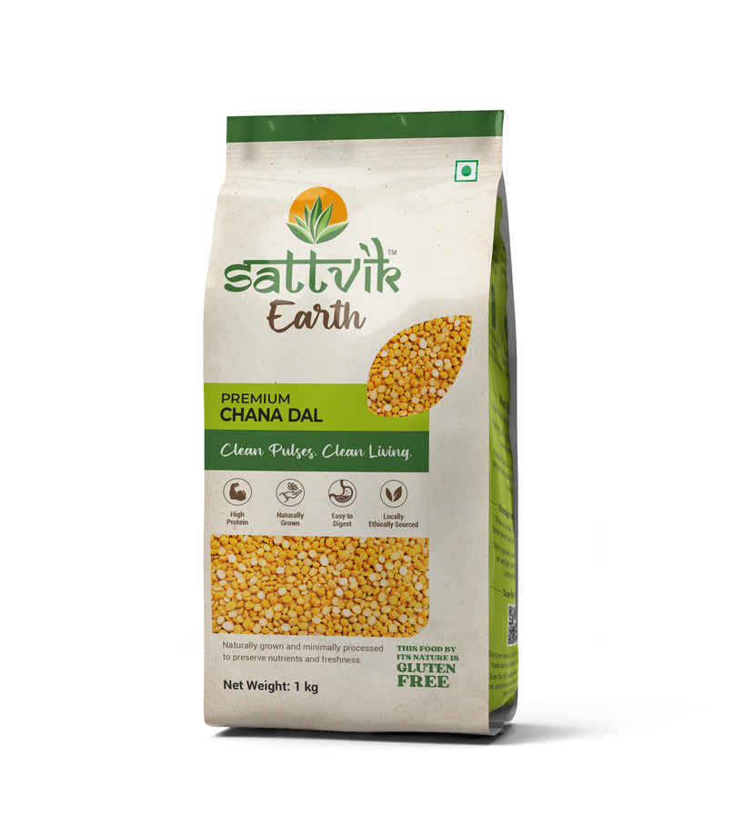 Sattvik Earth Premium Chana Dal Sattvik Earth Premium Chana Dal