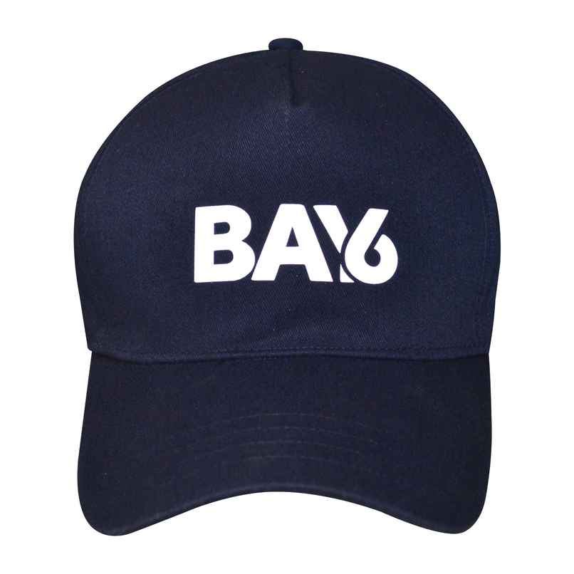 BAY6 Unisex Solid Cotton Cap | Blue - One Size BAY6 Unisex Solid Cotton Cap | Blue - One Size