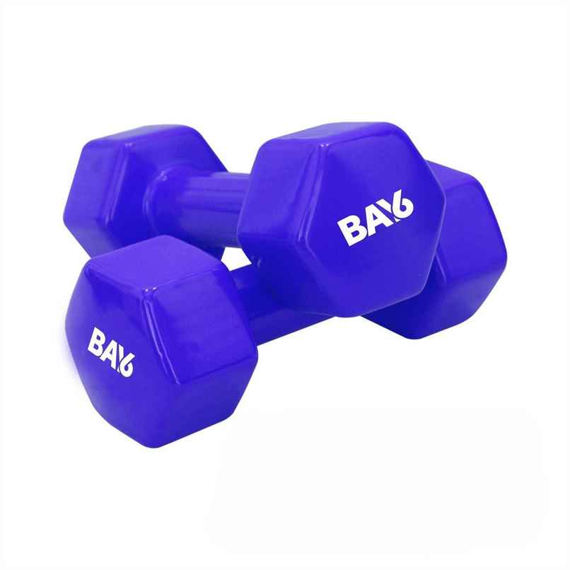 BAY6 Vinyl Dumbbell Set (1 kg X 2) | Blue BAY6 Vinyl Dumbbell Set (1 kg X 2) | Blue