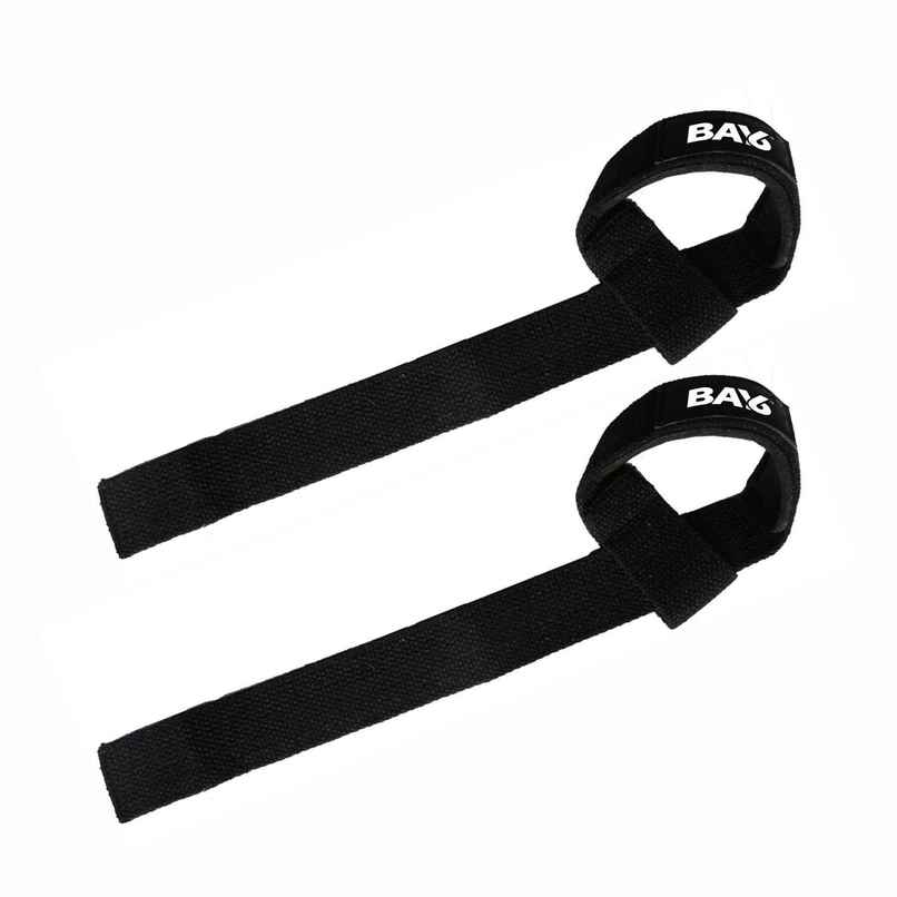 BAY6 Regular Weight Lifting Straps Wrist Supporter for Gym | Deadlift & Weightlifting Strap BAY6 Regular Weight Lifting Straps Wrist Supporter for Gym | Deadlift & Weightlifting Strap