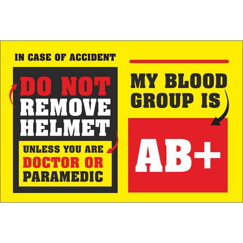 Samsidhi Auto Ab+ Car Sticker