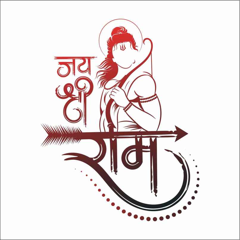 Samsidhi Auto Jai Shree Ram Car Sticker