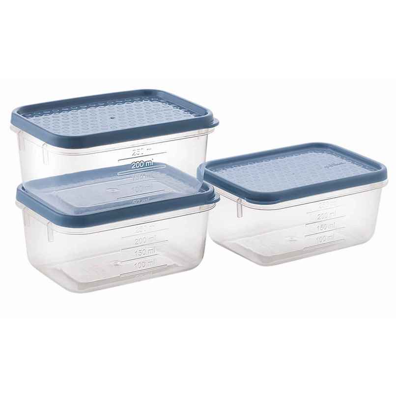 All Time Polka Storage Container 250 ml x 3 Pcs set - Assorted Color All Time Polka Storage Container 250 ml x 3 Pcs set - Assorted Color