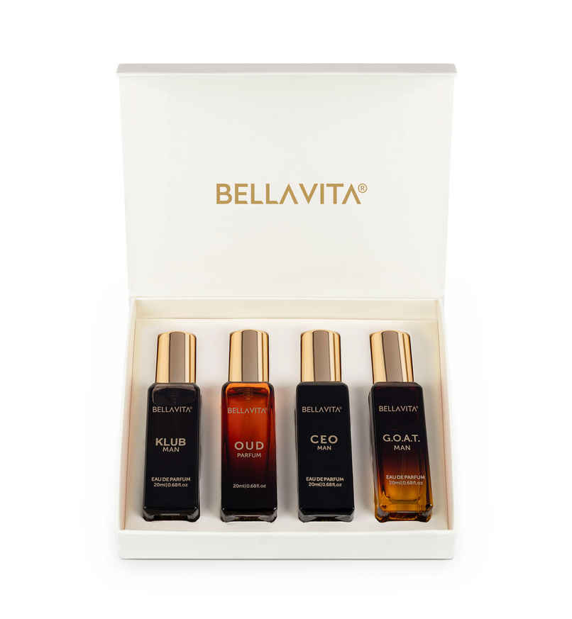 Bella Vita Organic Luxury Perfumes Gift Set For Men | Long-Lasting Signature Scents Bella Vita Organic Luxury Perfumes Gift Set For Men | Long-Lasting Signature Scents