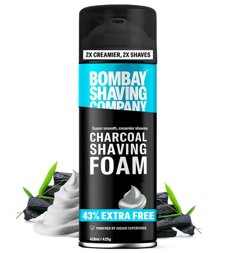 Bombay Shaving Company Charcoal Shaving Foam For Men Bombay Shaving Company Charcoal Shaving Foam For Men
