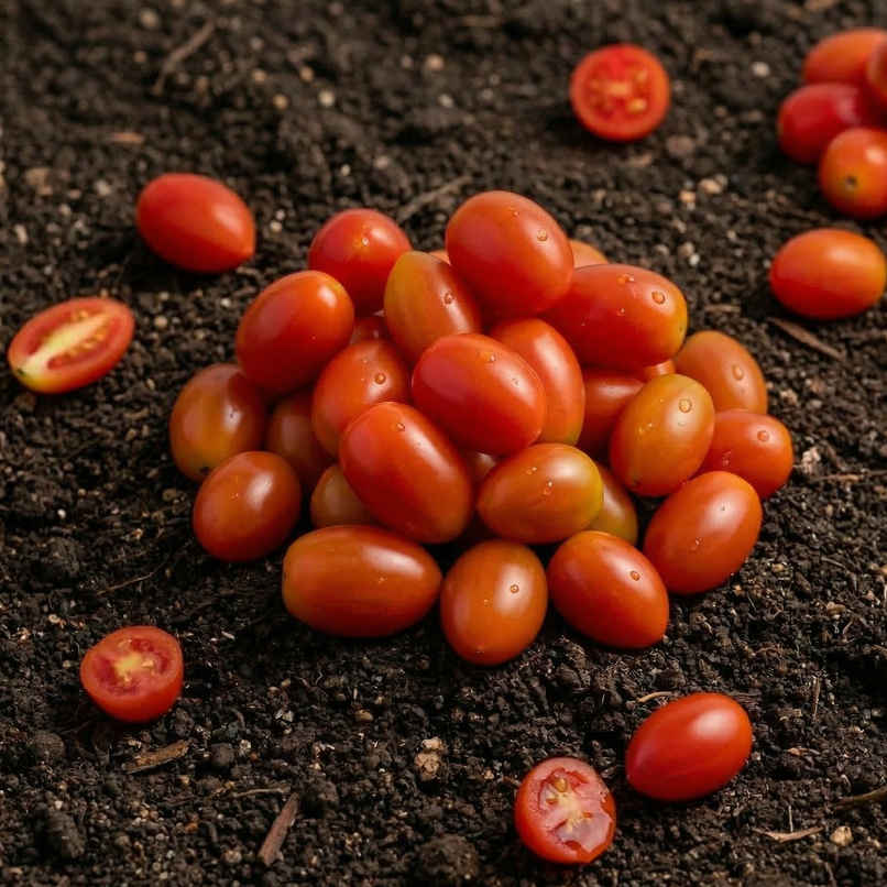 Organically Grown Cherry Tomato Organically Grown Cherry Tomato