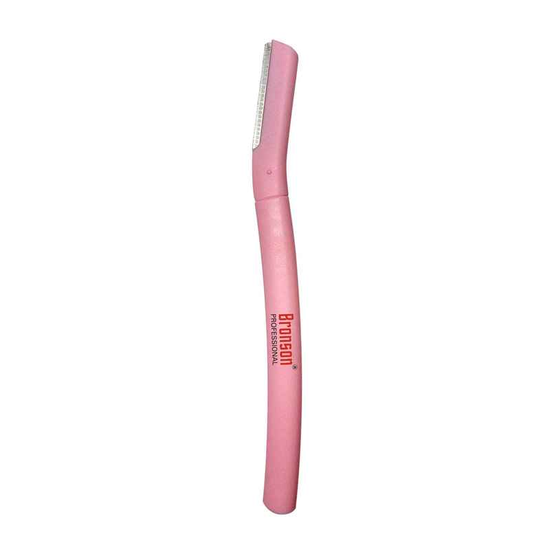 Bronson Professional Reusable Pink Face & Eyebrow Razor Painless Hair Remover