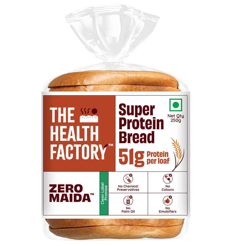 The Health Factory Zero Maida Super Protein Bread