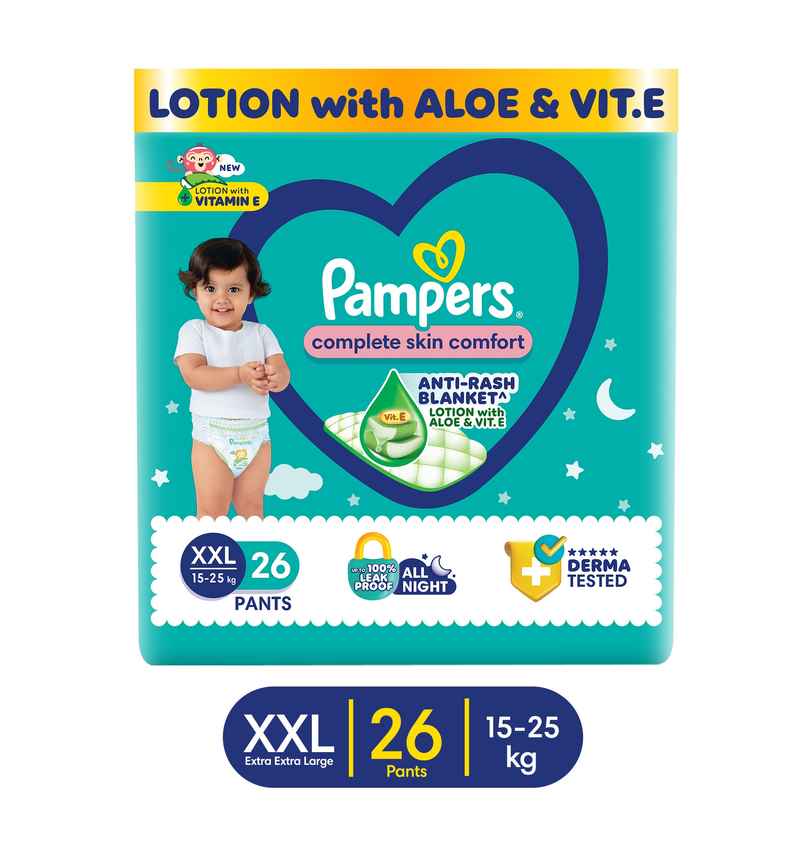 Pampers All Round Protection Baby Diapers | Pant Style | 2XL | 26 pcs