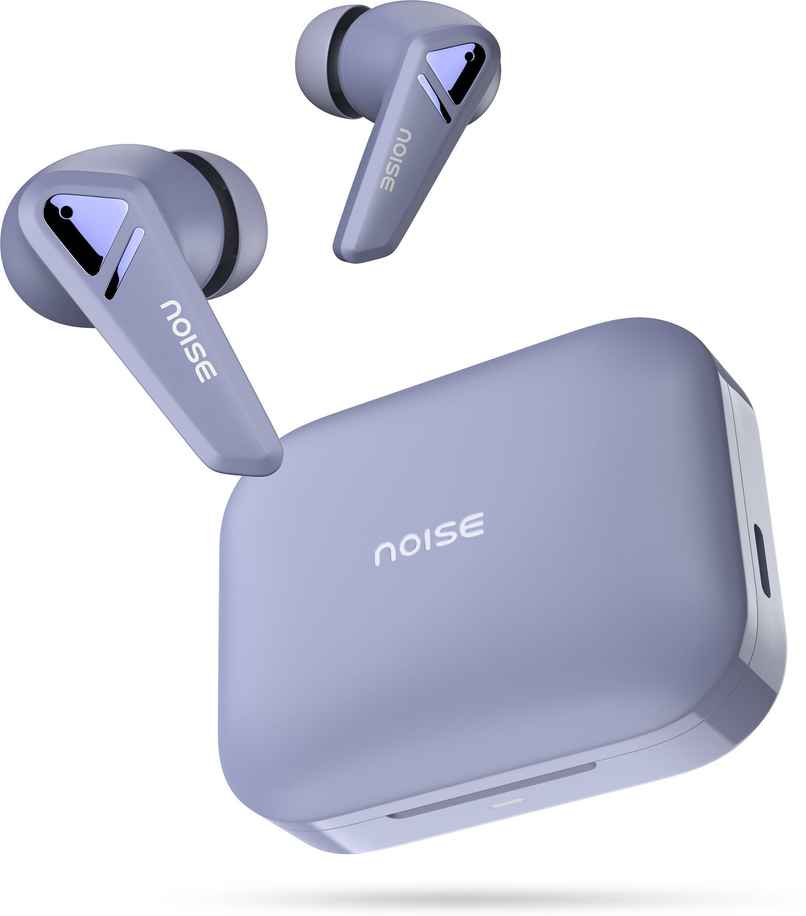 Noise Buds F1 50H Playtime 4 Mic ENC 11mm Driver Low latency Headphones | True Purple Noise Buds F1 50H Playtime 4 Mic ENC 11mm Driver Low latency Headphones | True Purple