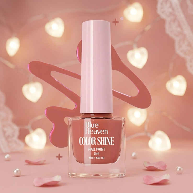 Blue Heaven Color Shine Nail Polish | Glossy Gel Finish | Quick Drying Formula | Shade 01 Blue Heaven Color Shine Nail Polish | Glossy Gel Finish | Quick Drying Formula | Shade 01