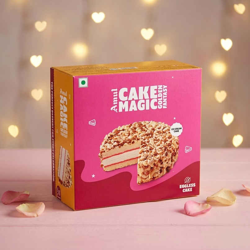 Amul Golden Fantasy Icecream Cake