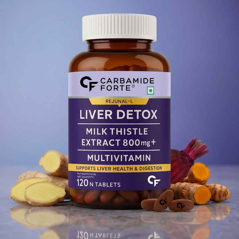 Carbamide Forte Liver Detox Supplement with Milk Thistle | 800mg Milk Thistle Extract (30:1) 120 tab Carbamide Forte Liver Detox Supplement with Milk Thistle | 800mg Milk Thistle Extract (30:1) 120 tab