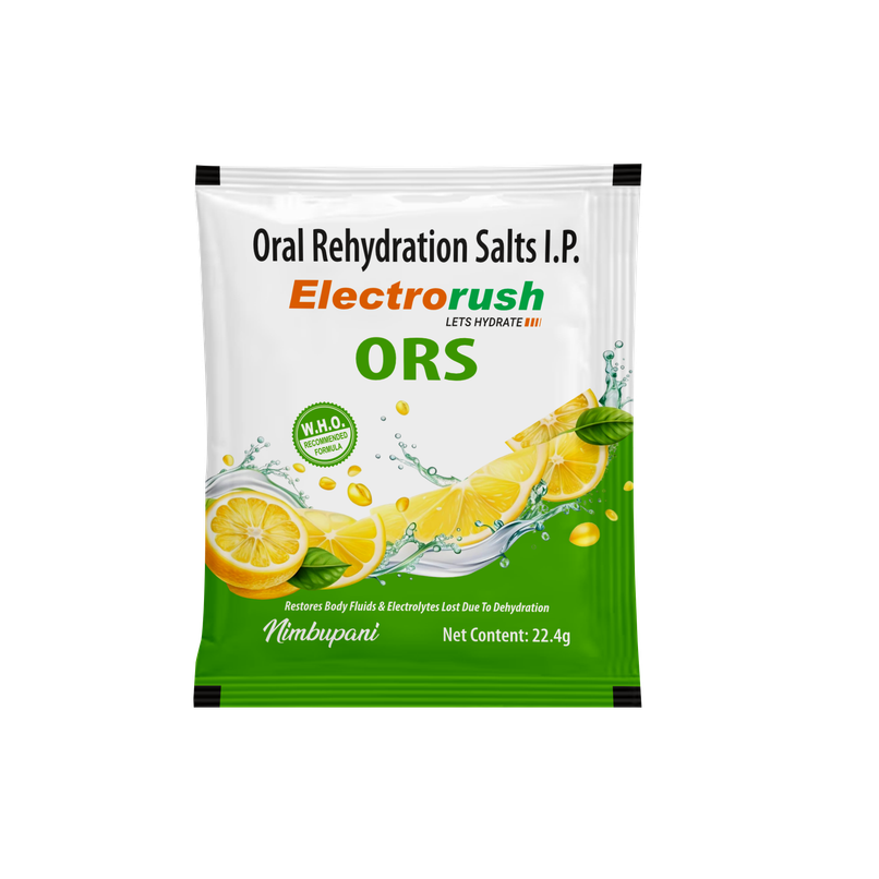 Electrorush ORS Powder | Nimbu Paani Electrorush ORS Powder | Nimbu Paani