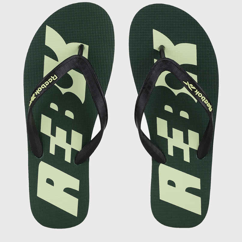 Reebok Men's Slippers | Green - UK 9 Reebok Men's Slippers | Green - UK 9