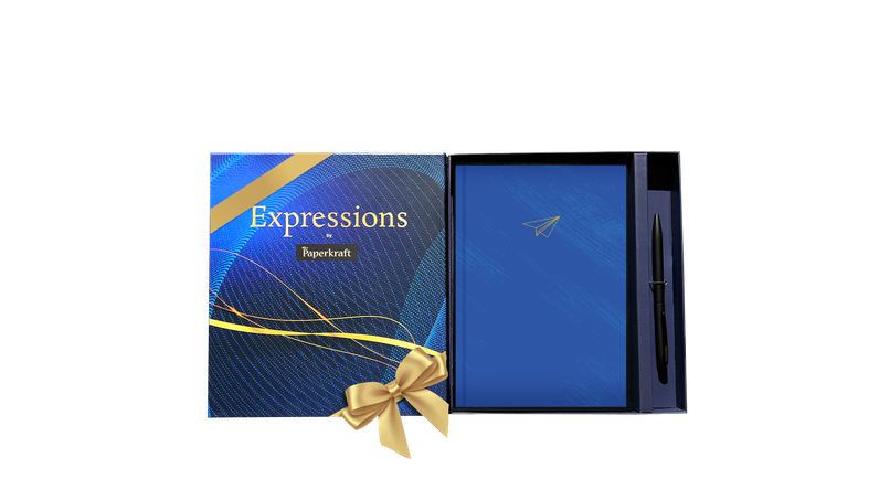 Premium Notebook + Ball Pen | Paperkraft Premium Notebook + Ball Pen | Paperkraft