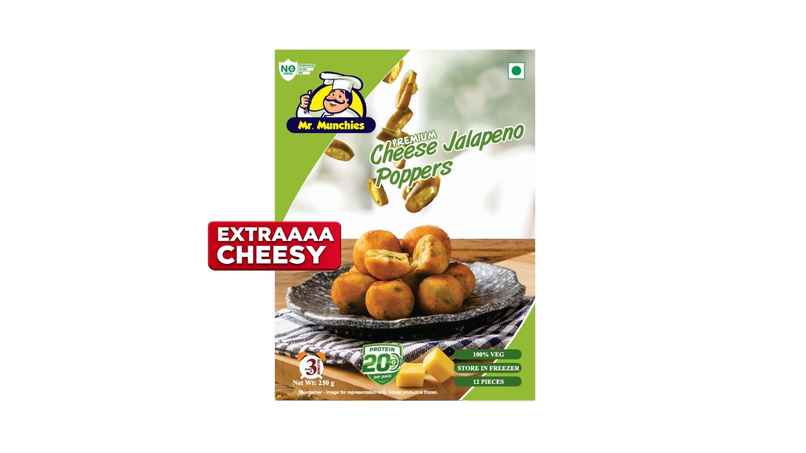 Mr. Munchies Premium Cheese Jalapeno Popper