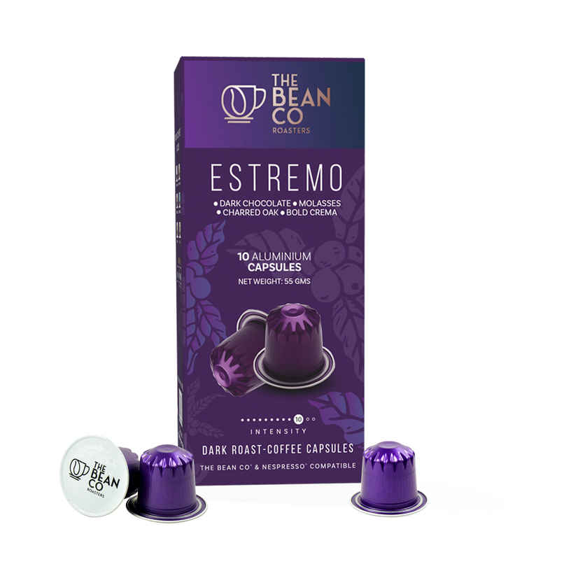 THE BEAN CO ROASTERS Estremo Coffee Capsules | Dark Roast