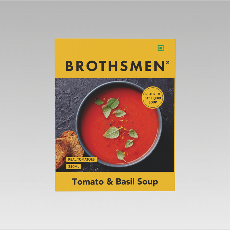 Brothsmen Tomato Basil Ready-to-Eat Liquid Soup Brothsmen Tomato Basil Ready-to-Eat Liquid Soup