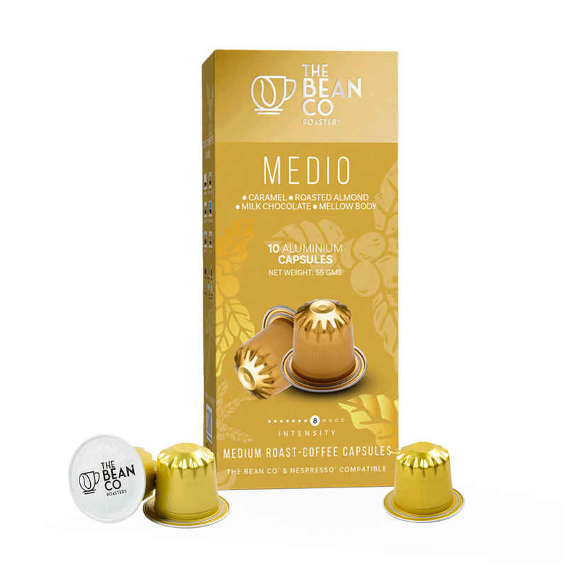 THE BEAN CO ROASTERS Medio Coffee Capsule | Medium Roast