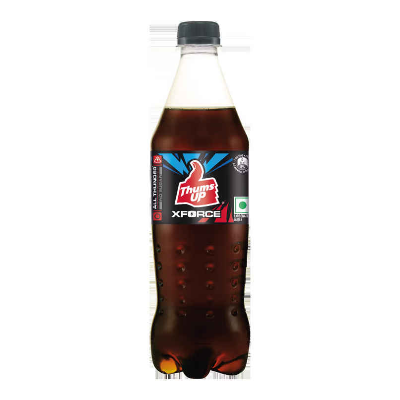Thums Up X Force Zero Sugar Soft Drink | Zero Calories | Carbonated Beverage