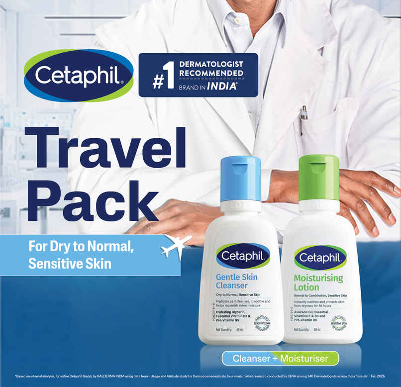 Cetaphil Travel Pack for Dry to Normal Sensitive Skin Cetaphil Travel Pack for Dry to Normal Sensitive Skin