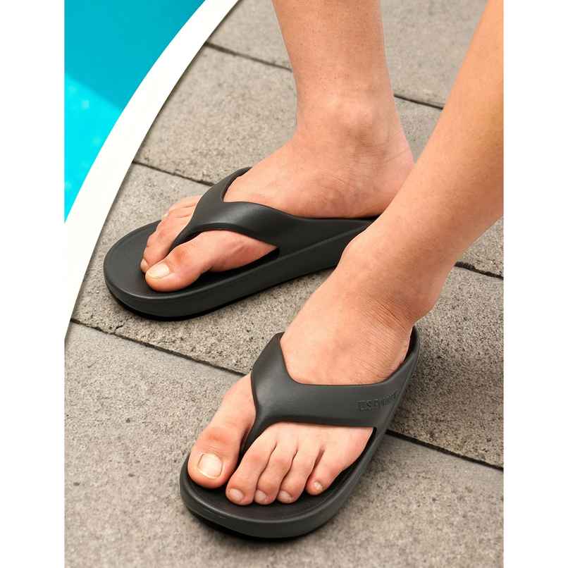 U.S. Polo Assn. | Men Axel 2.0 Foam Walk Flip Flop | Black | UK 8