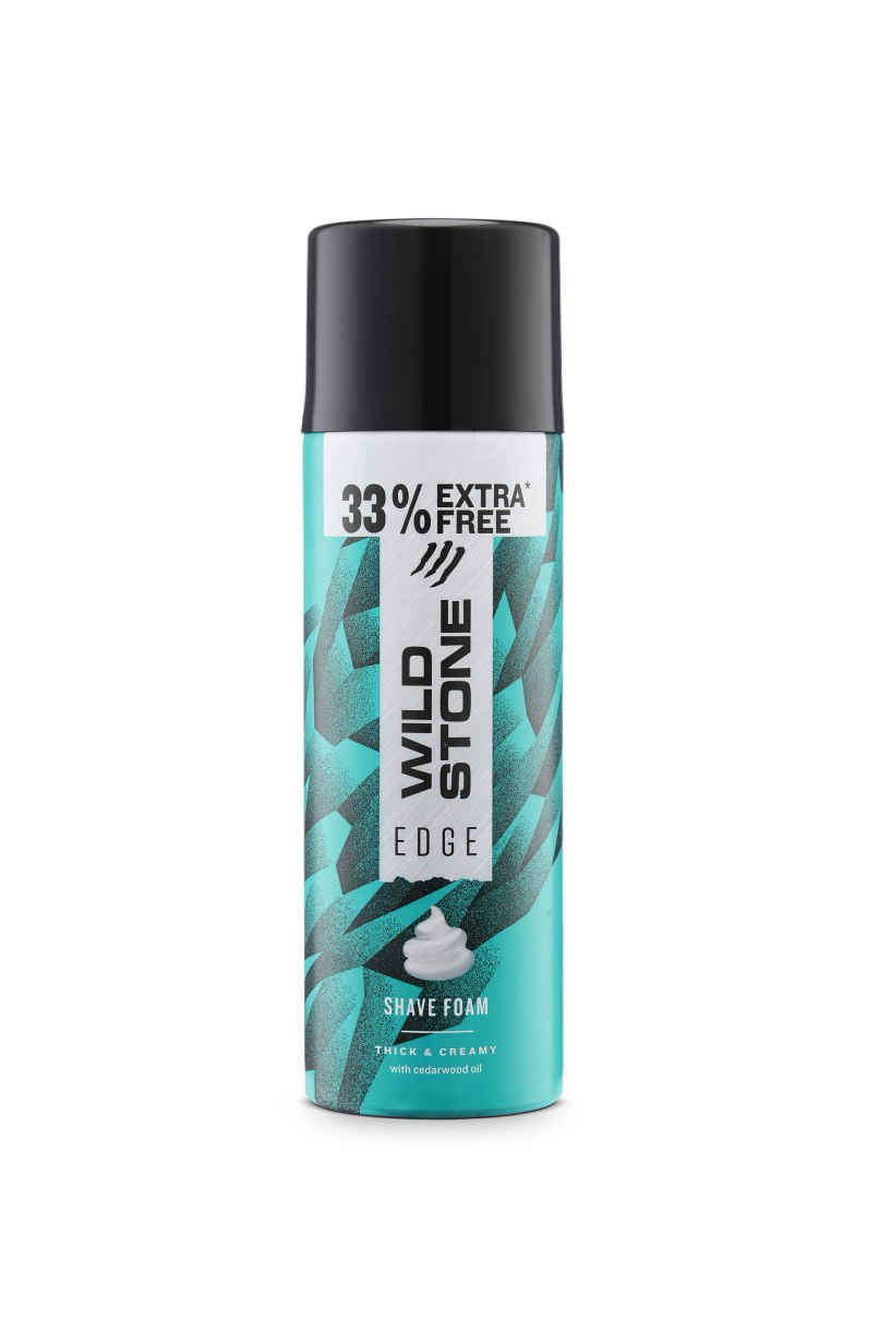 Wild Stone Edge Shaving Foam for Men | Thick & Creamy