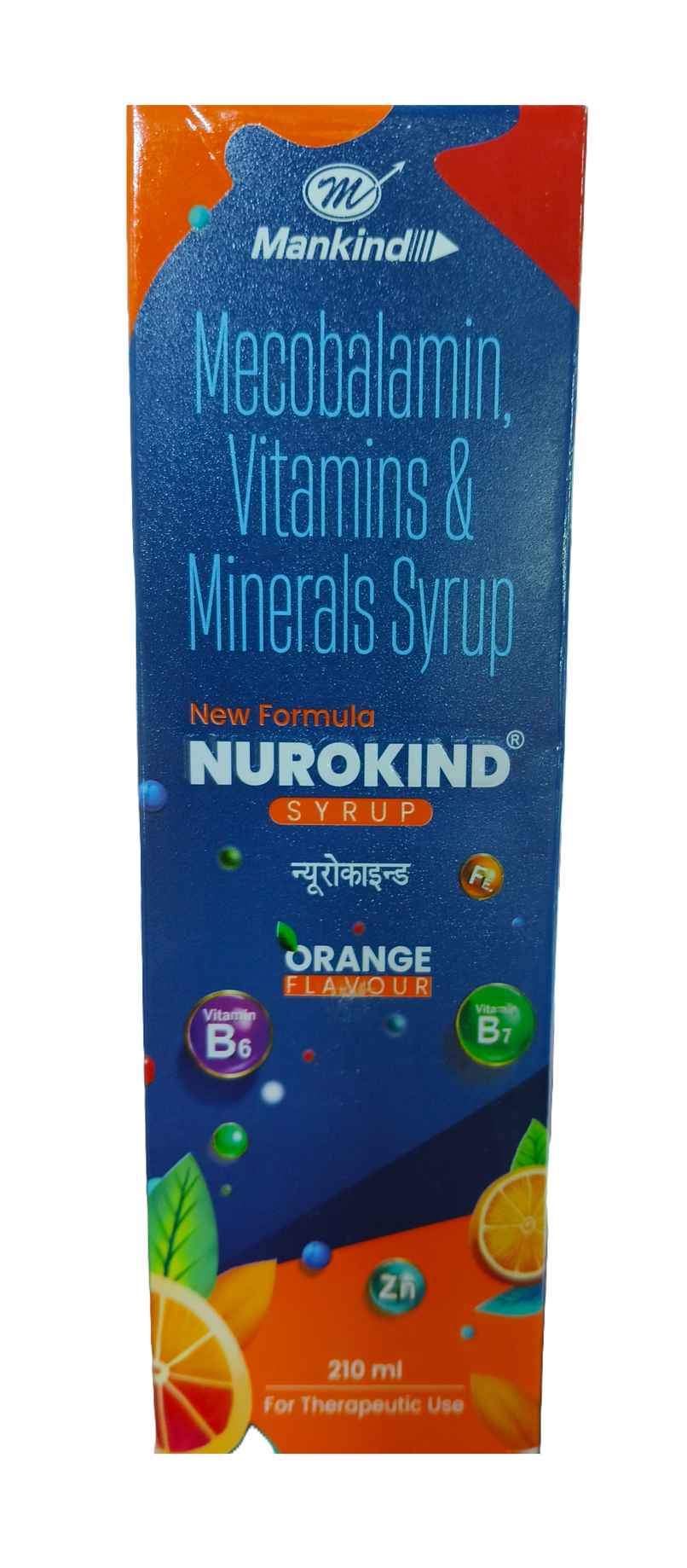 Nurokind Delicious Orange Flavour Syrup