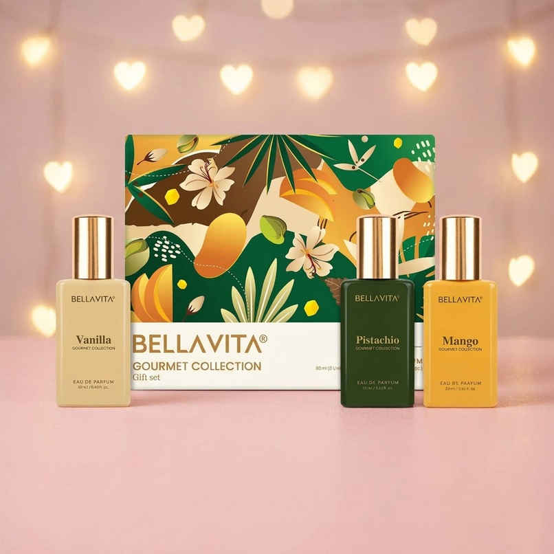 Bella Vita Organic Unisex Gourment Collection Gift Set | Vanilla - Pistachio - Mango