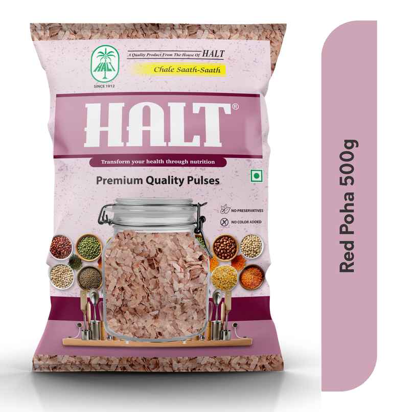 Halt Red Poha