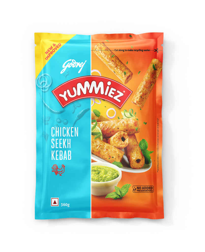 Godrej Yummiez Chicken Seekh Kabab