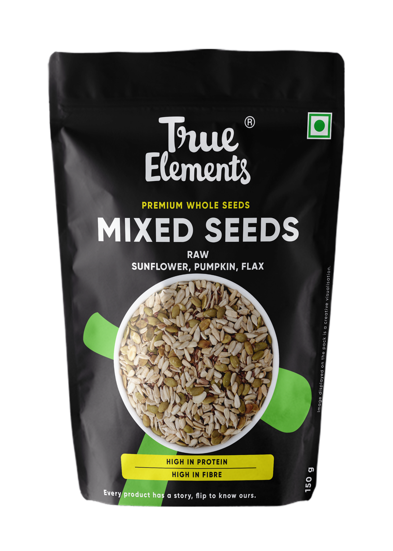 True Elements Mixed Seeds Raw Sunflower | Pumpkin | Flax True Elements Mixed Seeds Raw Sunflower | Pumpkin | Flax