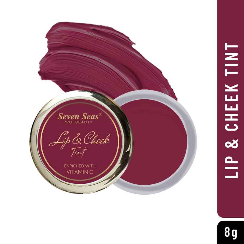 Seven Seas Lip And Cheek Tint | Enriched With Vitamin C | Lip | Cheek And Eye Tint