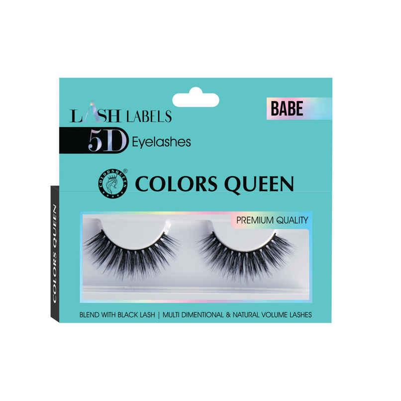 Colors Queen Lash Labels 5D Eyelashes for Women | Babe