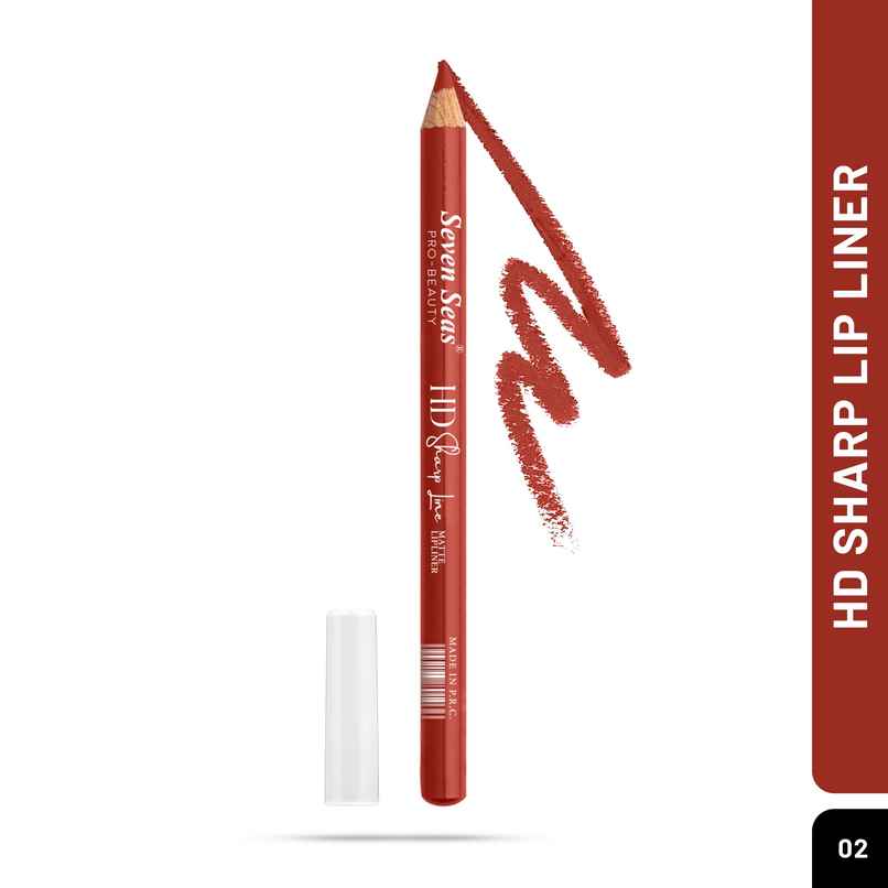 Seven Seas Hd Sharp Line Lip Liner | Matte Finish Lip Liner