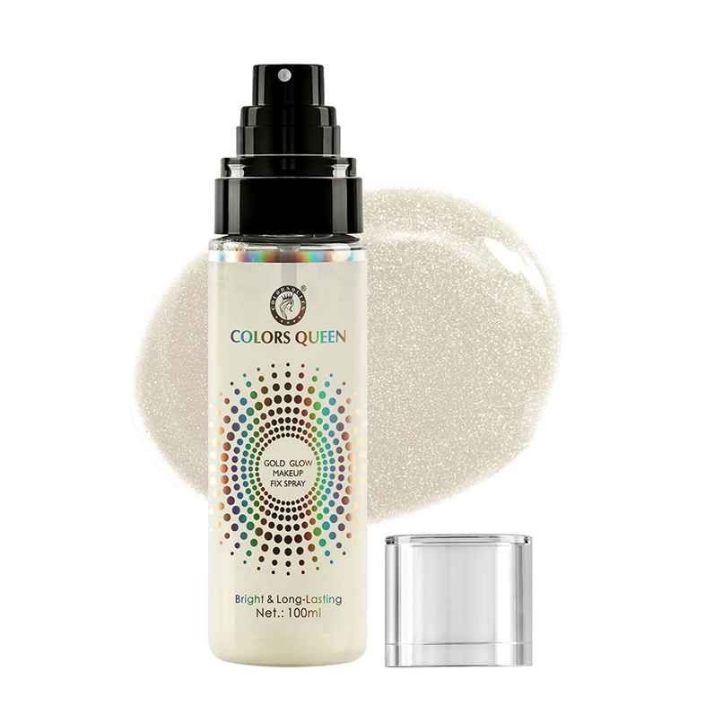Colors Queen Gold Glow Makeup Fixer Spray