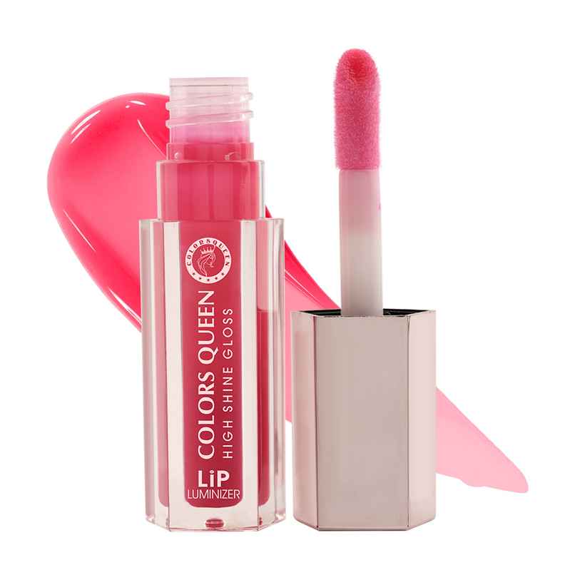 Colors Queen Lip Luminizer High Shine Lip Gloss Enriched with Shea Butter | Pastel Pink Colors Queen Lip Luminizer High Shine Lip Gloss Enriched with Shea Butter | Pastel Pink