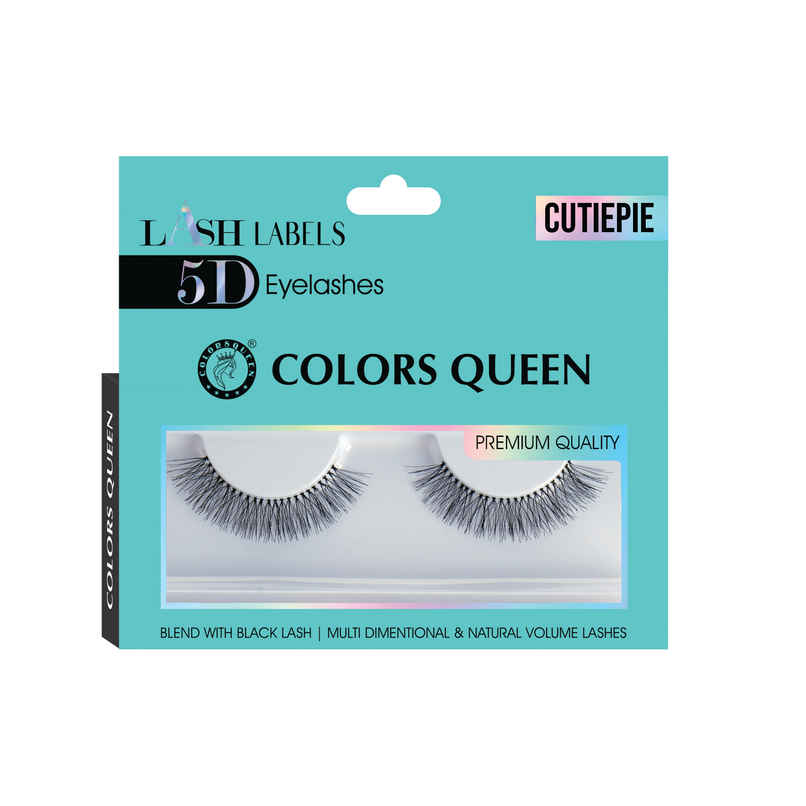 Colors Queen Lash Labels 5D Eyelashes for Women | Cutiepie
