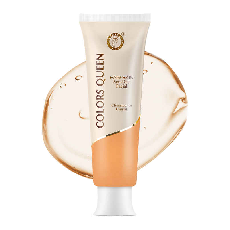 Colors Queen Fair Skin Anti Dust Facial Cleanser | Instant Dirt Removal, Instant Glow Colors Queen Fair Skin Anti Dust Facial Cleanser | Instant Dirt Removal, Instant Glow