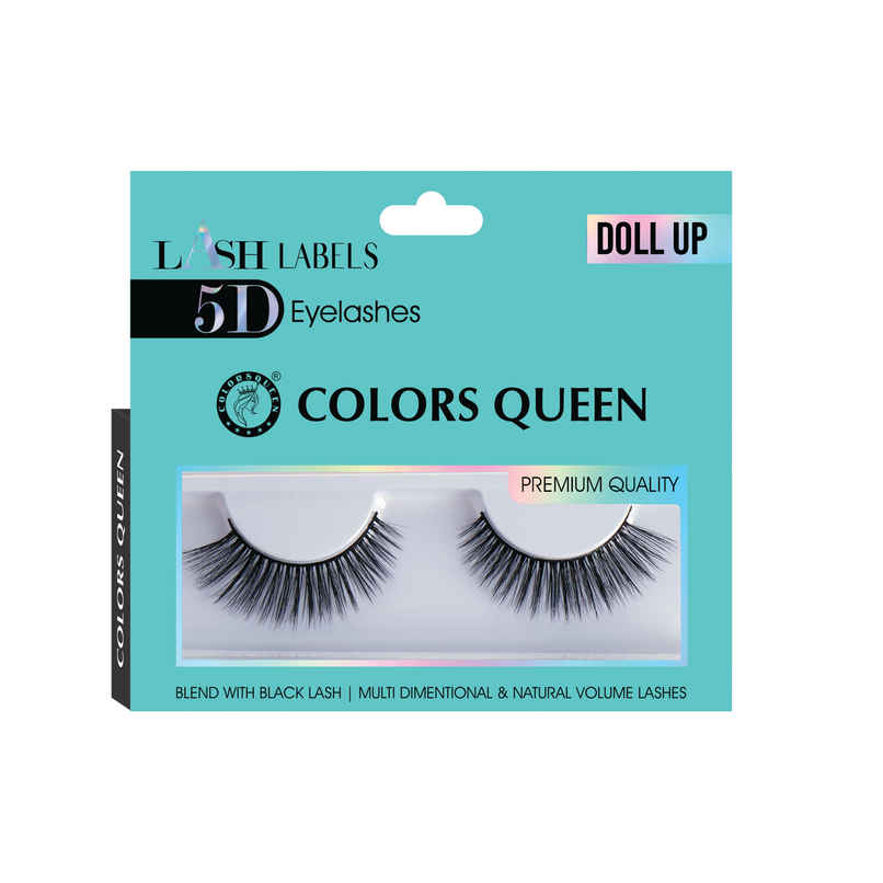 Colors Queen Lash Labels 5D Eyelashes for Women | Doll Up