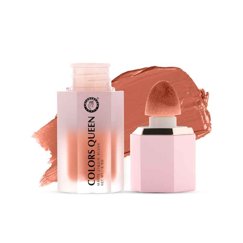 Colors Queen Matte Liquid Blush | Blush Blish - 01 Colors Queen Matte Liquid Blush | Blush Blish - 01